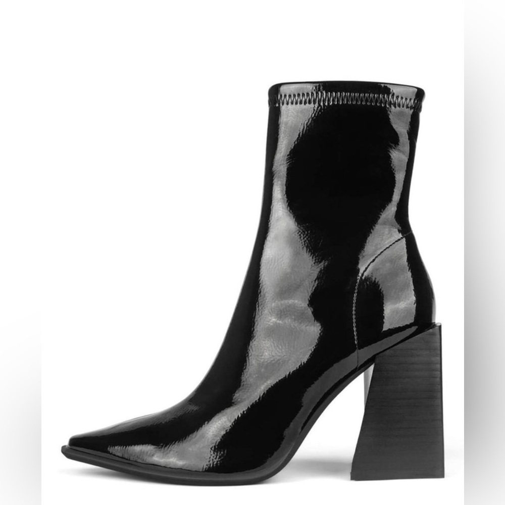 Jeffrey Campbell la siren black booties 6